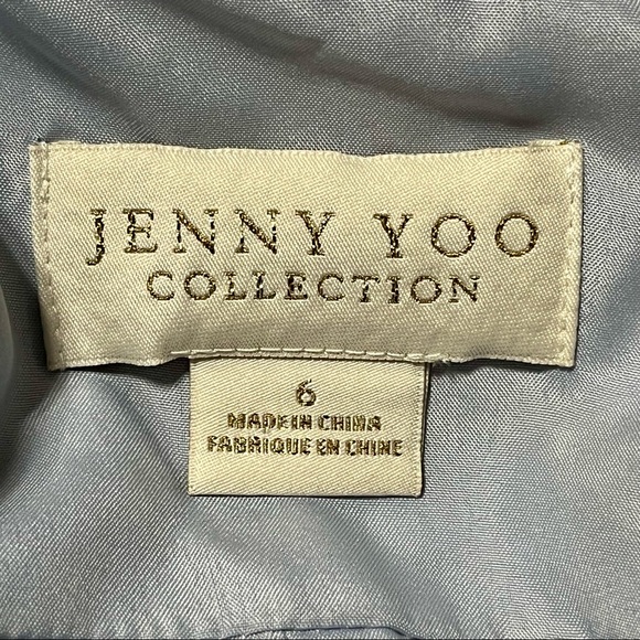 Jenny Yoo Kayla Dress in Whisper Blue, Size 6 - Picture 12 of 15